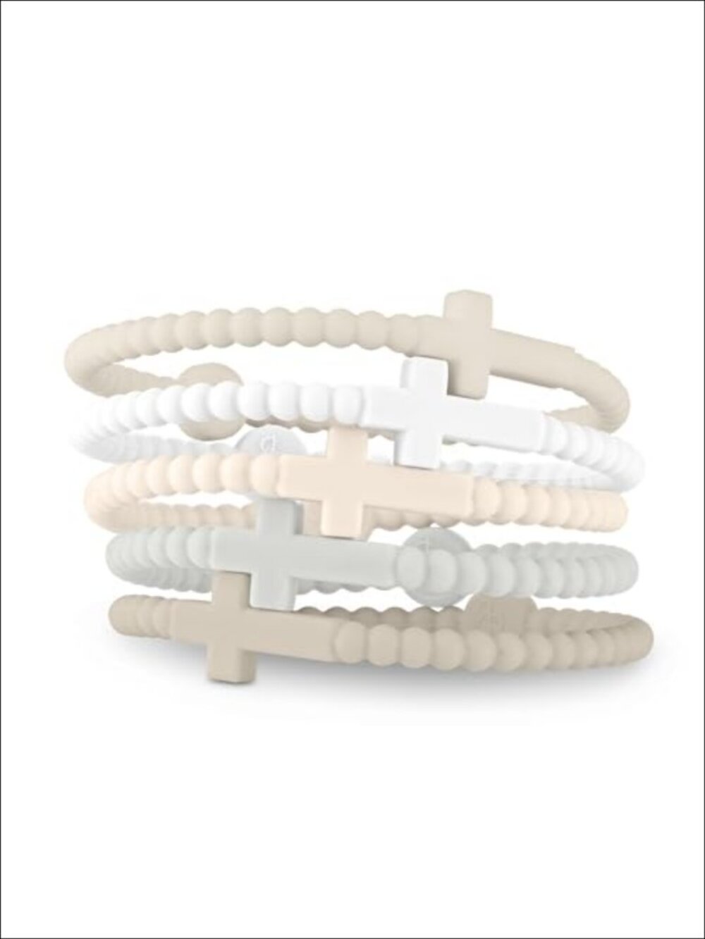 Cross Silicone Bracelet Christian Wristband Religious Gift